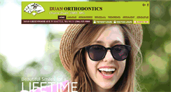 Desktop Screenshot of duanorthodontics.com